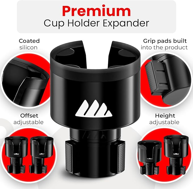 Soporte Expansor Universal para Vasos de Auto - Ajustable miniatura 7