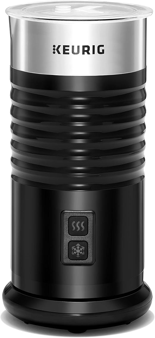 Keurig Milk Frother For Lattes And Cappuccinos, Features Hot And Cold