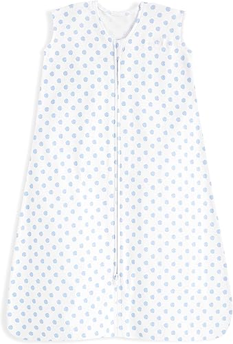 Miniatura 3 de HALO Saco de dormir con manta de arropar para 3 a 6 meses y manta de poner de 6 a 12 meses 100% de algodón orgánico, juego de regalo de 2 piezas con