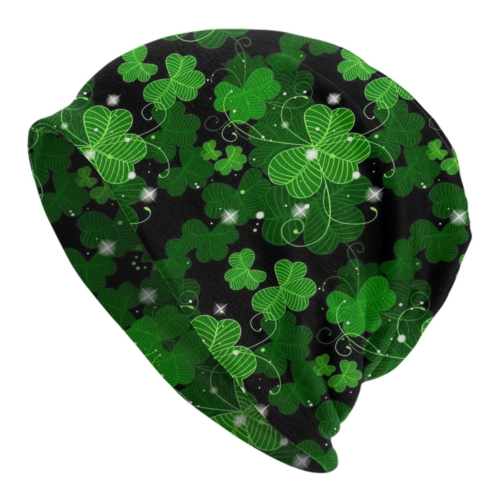 Baggy Slouchy Beanie Hat - Chemo Headwear For Women & Men, St. Patrick's Day - View #4