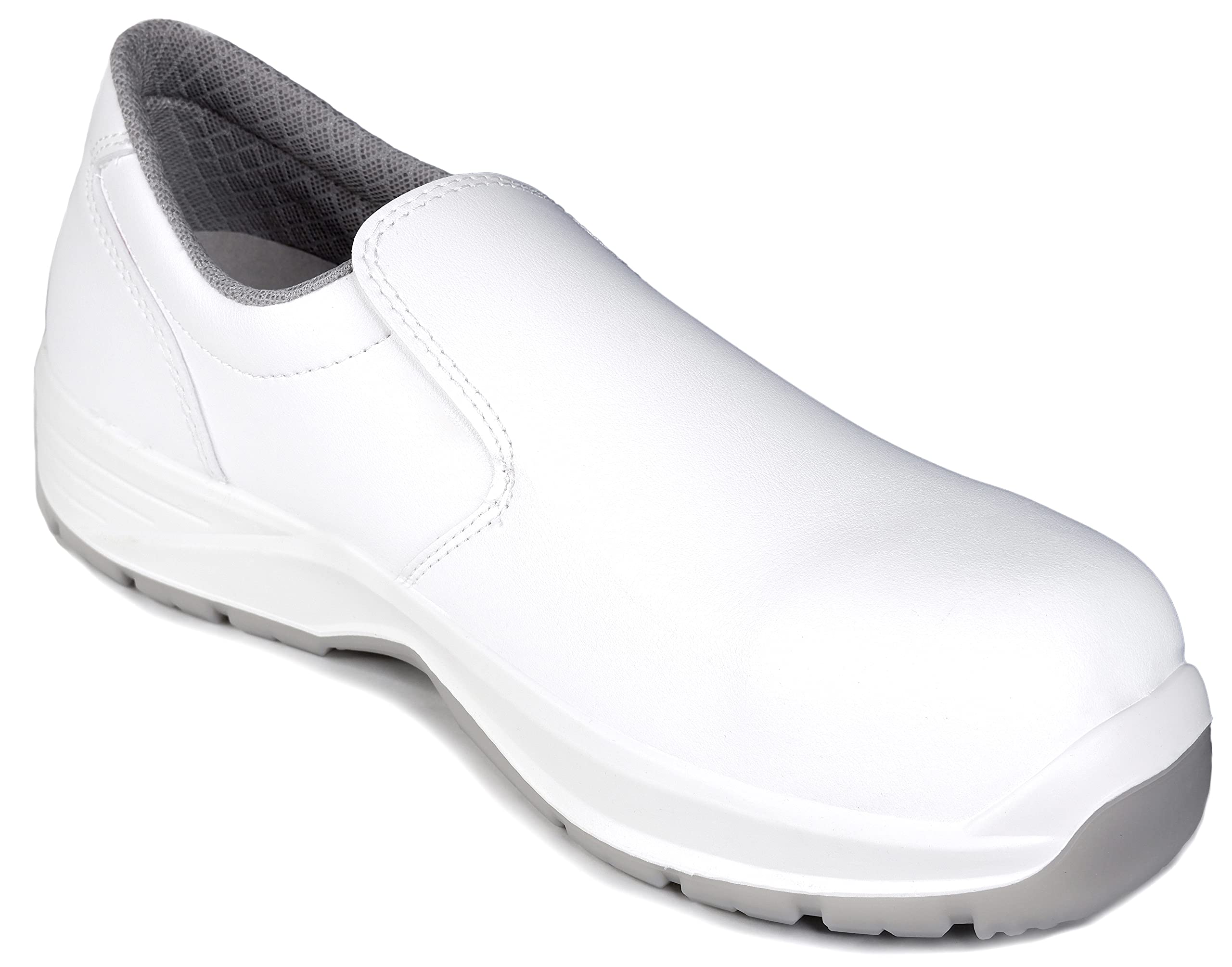 EuroRoutier E-Chef Roma Blanc - Chaussures de sécurité de Chef, Chaussures de Chef - Chaussures de Cuisine