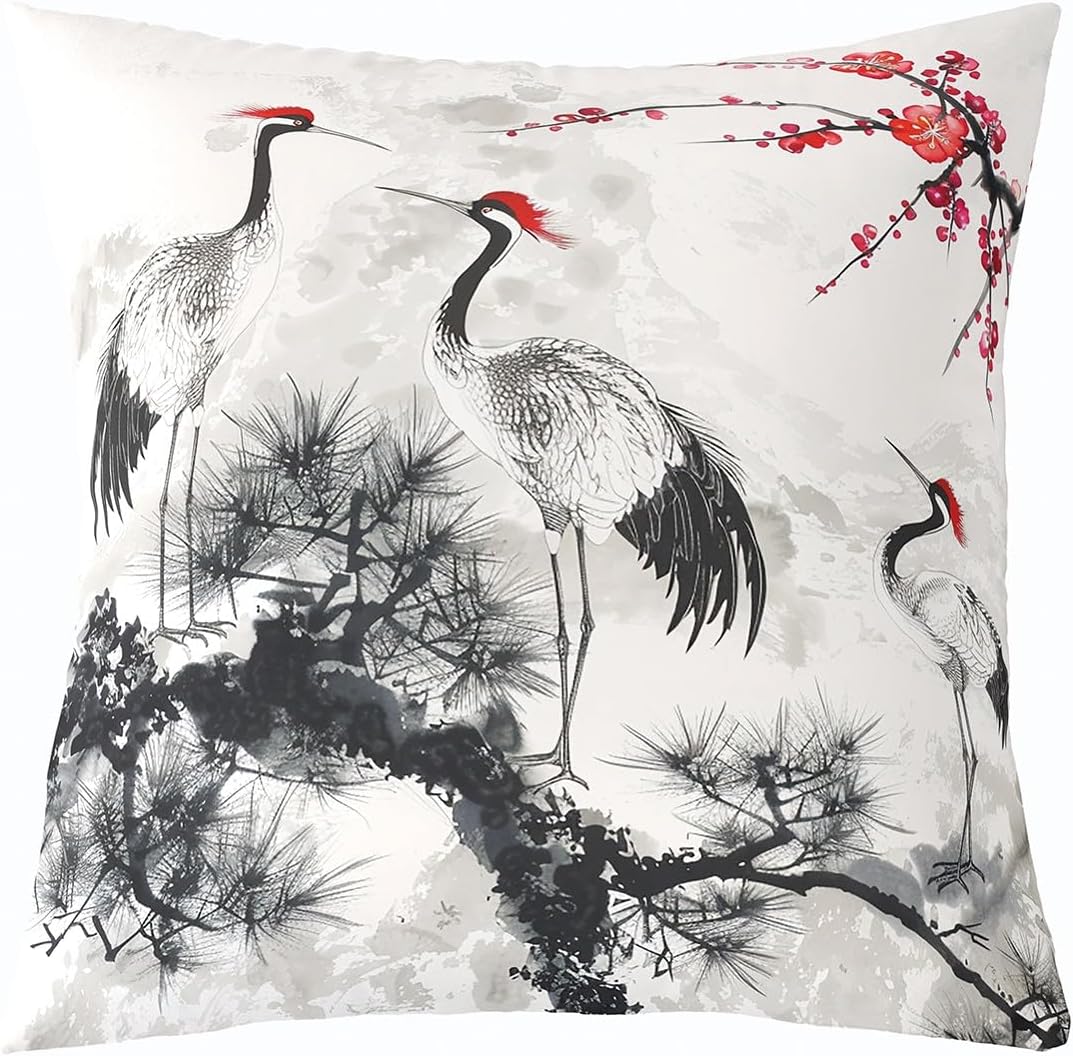 Feelyou Kids Dragonfly Throw Pillow Cover 24"x24" Soft Gifts for Women Pillow Case Cushion Cover for Decor Wild Animal Decorative Throw Pillowcase Natural Theme Blue Cushion Case Bedroom
