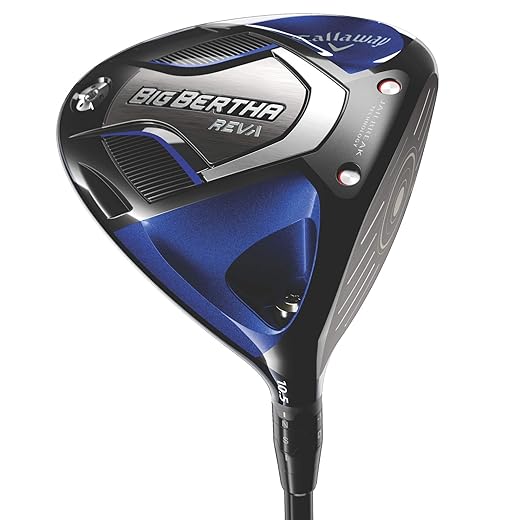 Callaway Big Bertha REVA Women's Driver (Right , Graphite , Ladies, 10.5 Degrees), Silver