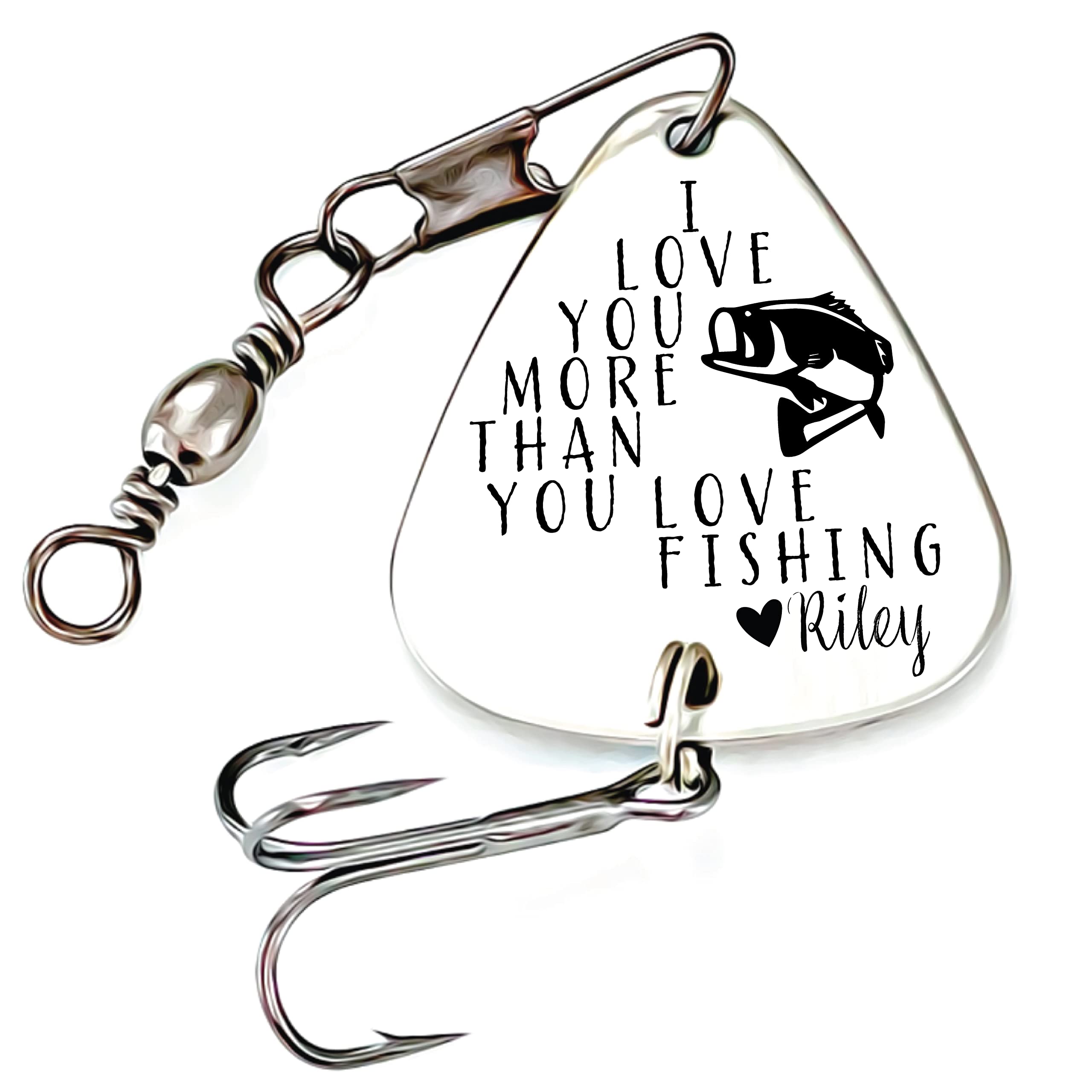 Fishing Lure Gift For Husband I Love You More Than Desertcart INDIA