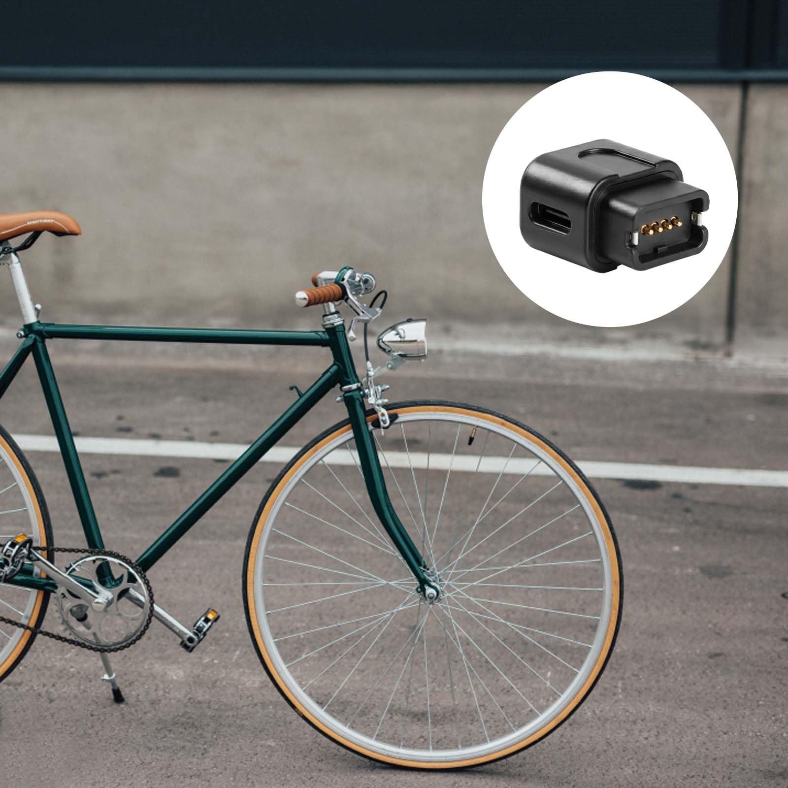 Adaptador USB-C para Cambio Trasero Electrónico - Cable Velo Type-C 4 Pines Adaptador de Carga Compacto para Sistema Electrónico de 12 Velocidades R9270 R9250 R8170 R8150 R7170 RX825
