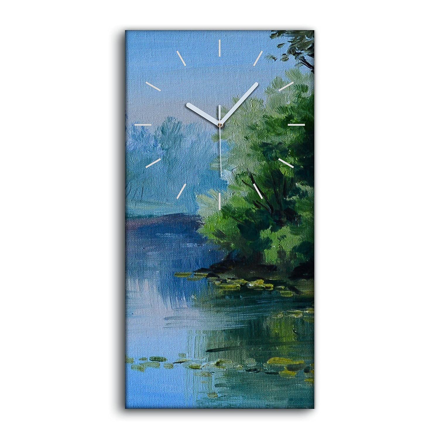 Horloge sur Toile Évasion Forestière pour Vivre au Rythme Paisible de la Nature chez Soi