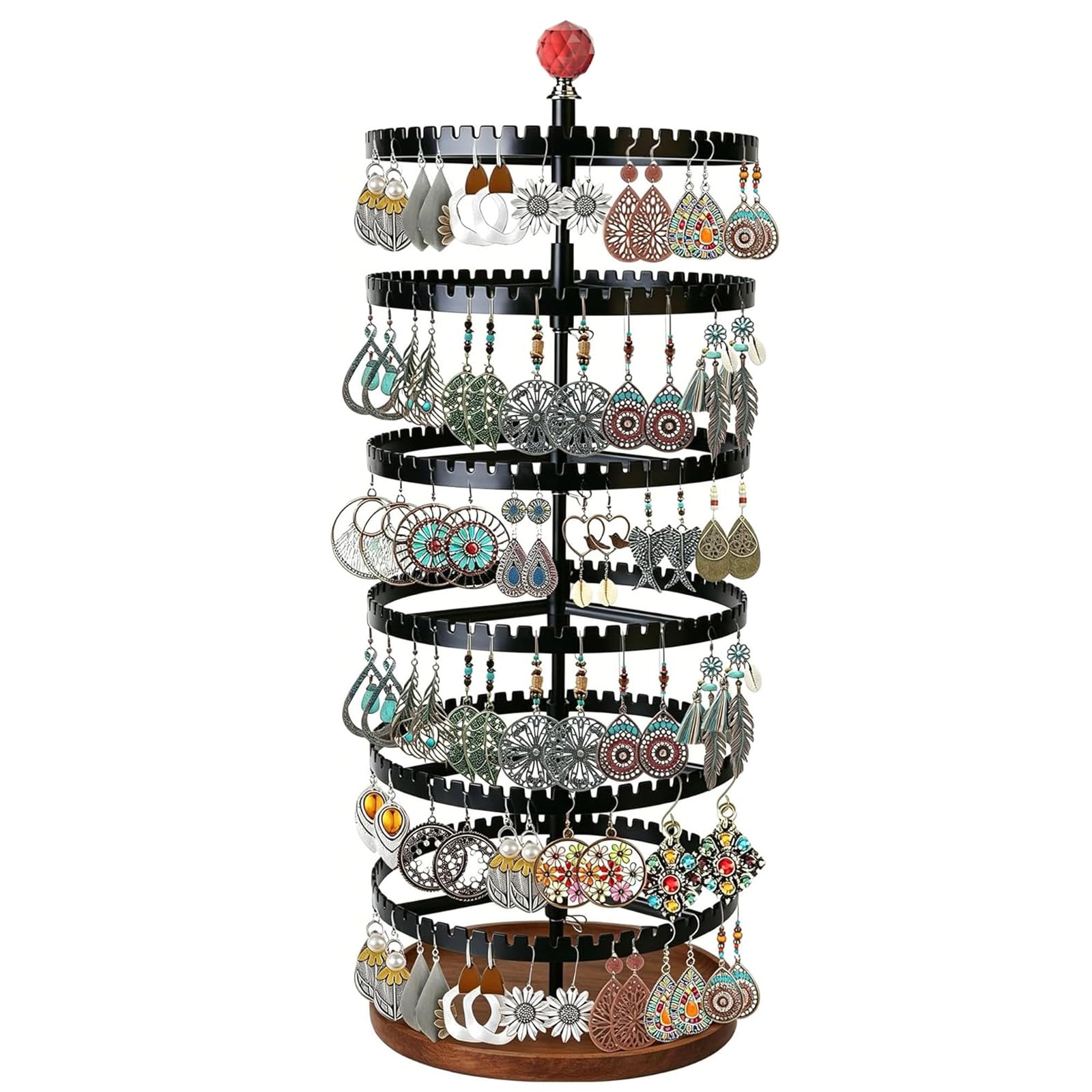 Photo 1 of Raymorium Rotating Earring Jewelry Organizer Rack