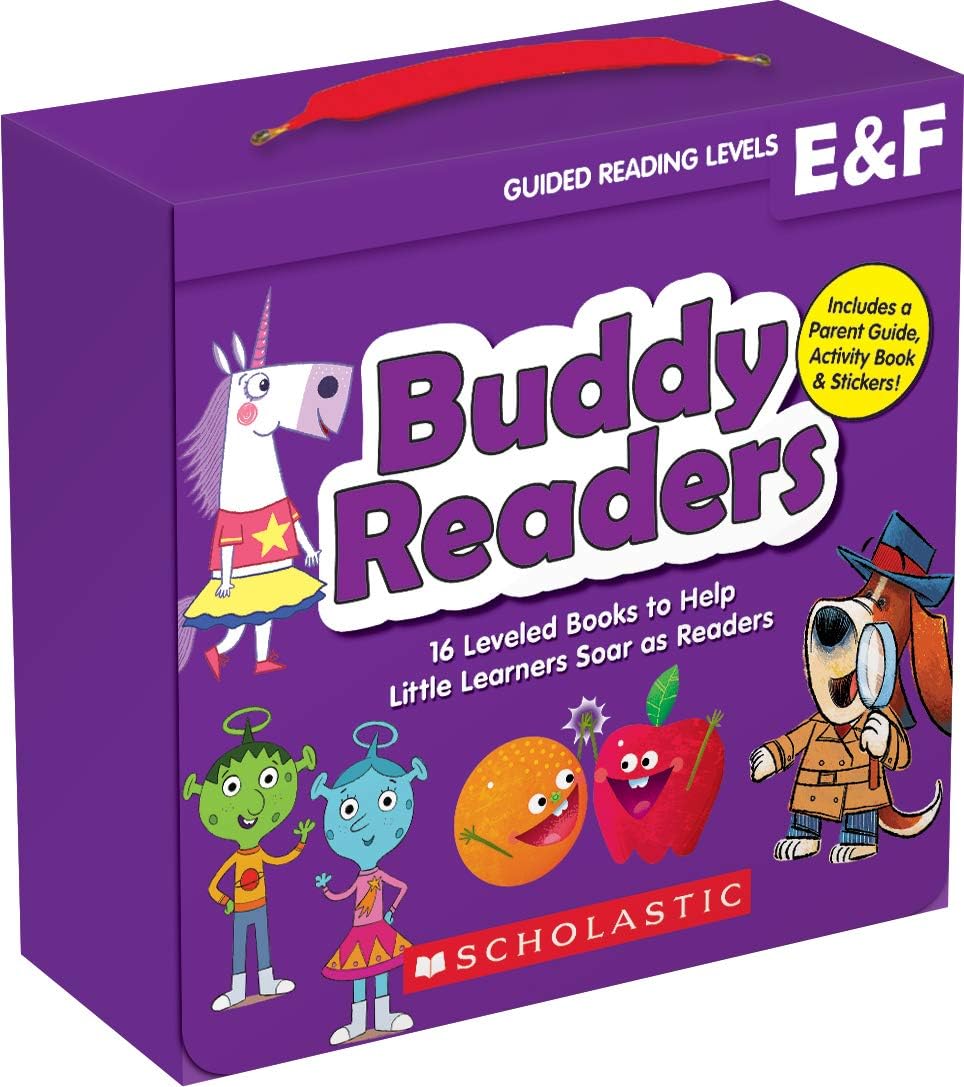 Scholastic Buddy Readers: Levels E & F (Parent Pack): 16 Leveled Books to Help Little Learners Soar as Readers