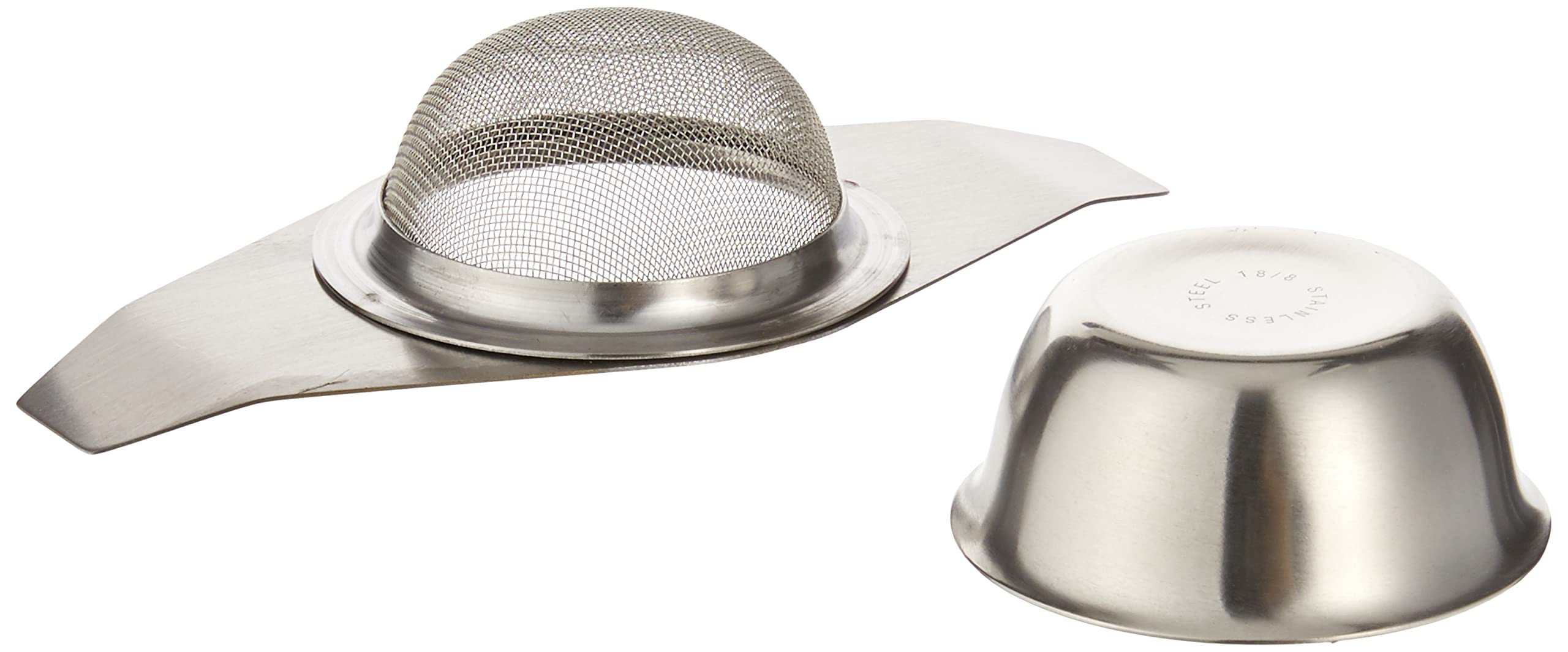 Infusore Per T&egrave; In Acciaio Inox - Filtro Pieghevole Con Coperchio Per Teiere E Tazze