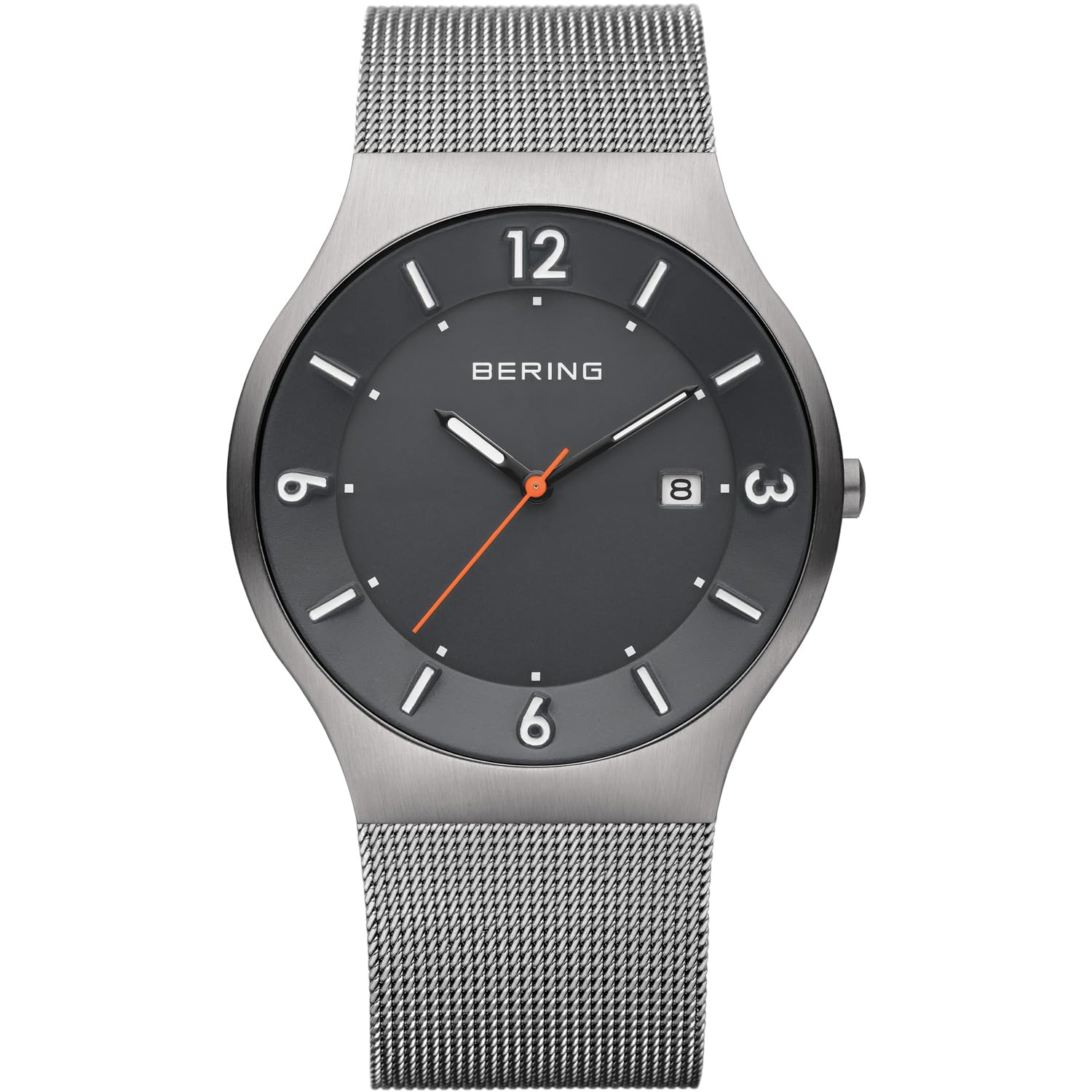 Bering Men's Analogue Quartz Watch with Milanese Strap 14440-077-Q