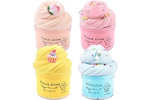 4 Pack Cloud Slime Kit