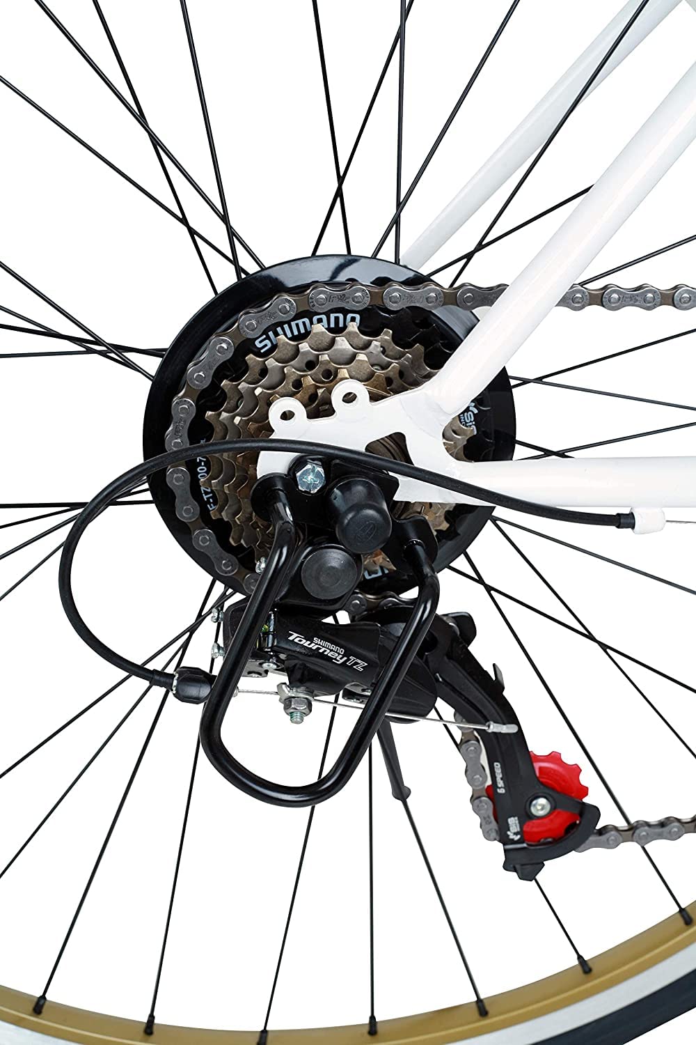 Amazon | 完成車 SPEAR (スペア) クロスバイク 26インチ シマノ 7段製 