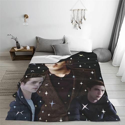 Miniatura 7 de Edward Manta de 60 x 50 pulgadas, manta de Navidad súper suave para el hogar, cama, sofá, picnic