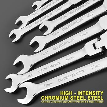 Jeu De Clés Plate à Cliquet SORAKO - 12 Pièces 8-19mm - 72 Dents - Acier Chrome-Vanadium