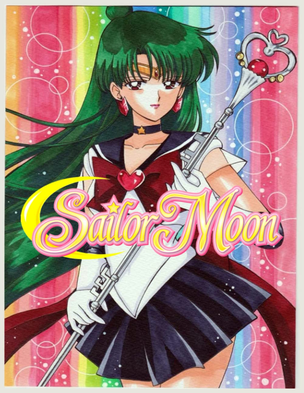 Sailor Moon: An Amazing Sailor Moon Coloring Book For Stress Relieving, Relaxation And Having Fun With All Characters