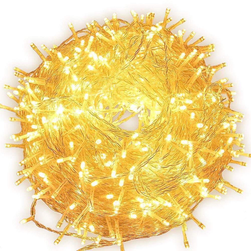 Fairy Lights Outdoor String Lights 33ft 100 LED with Memory Modes ...