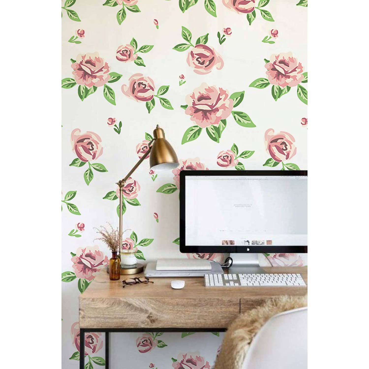 Stickers Muraux Fleurs Florales pour Salon et Chambre Magic-Stick