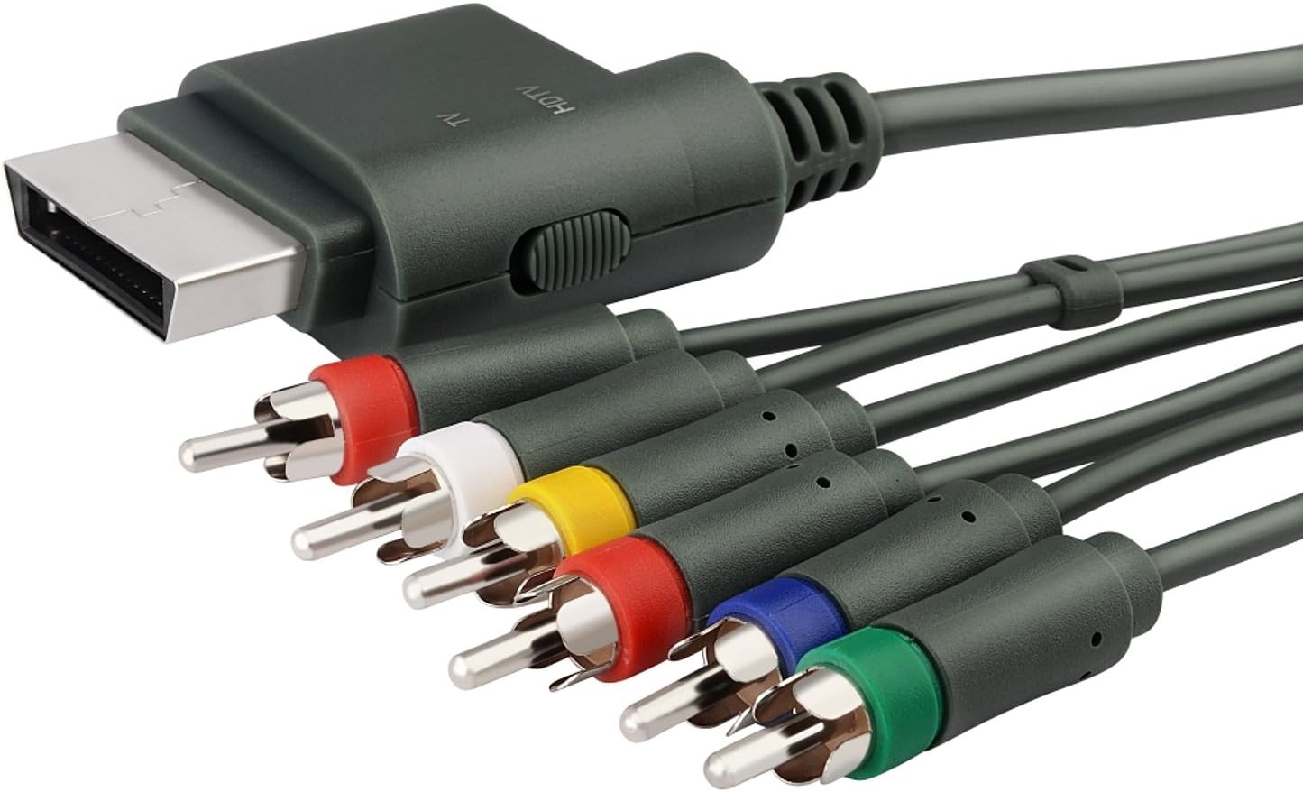 Mcbazel HDTV HD AV RCA Component Cable Cord For Xbox 360 / XBOX 360 Slim