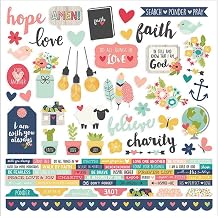Simple Faith Sticker Combo