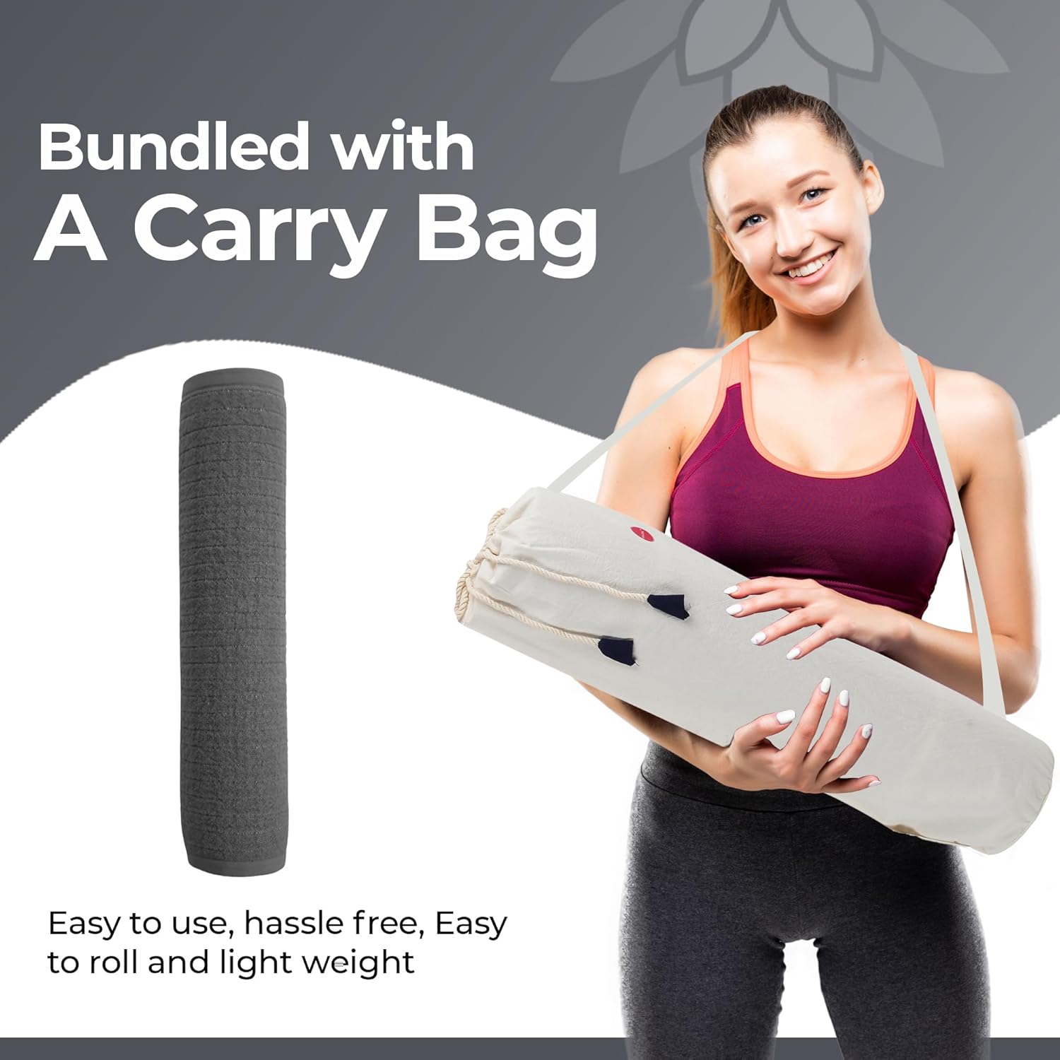 Buy Now Organic Cotton Yoga Mats For Men, Women &Amp; Kids. 12Mm Thick E... 7 Buy Now Organic Cotton Yoga Mats For Men, Women &Amp; Kids. 12Mm Thick E...