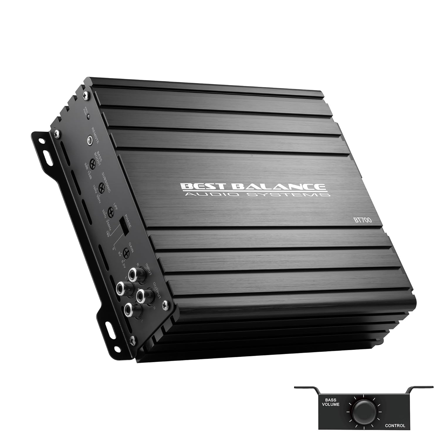 Bast Balance Mono Amplifier,700W RMS Continuous Power,Digital Class D Amp,1 Ohm Stable,Specifically Designed for High-Power Subwoofers