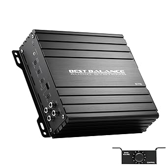 Mono Amplifier,700W RMS Continuous Power,Digital Class D Amp,1 Ohm Stable,Specifically Designed for High-Power Subwoofers