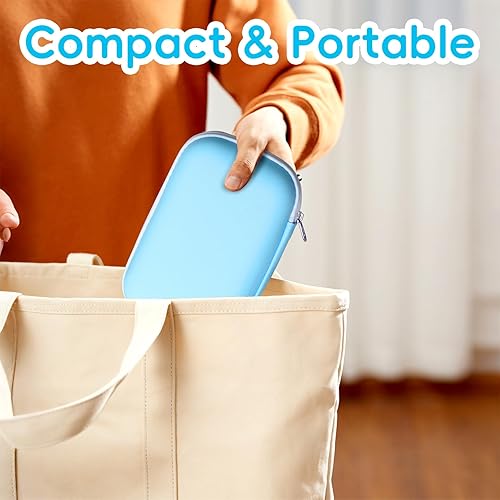 Miniatura 7 de Kit de aseo para bebés, juego de cuidado de seguridad infantil con cepillo para el cabello, peine cortaúñas, aspirador nasal, kit esencial para