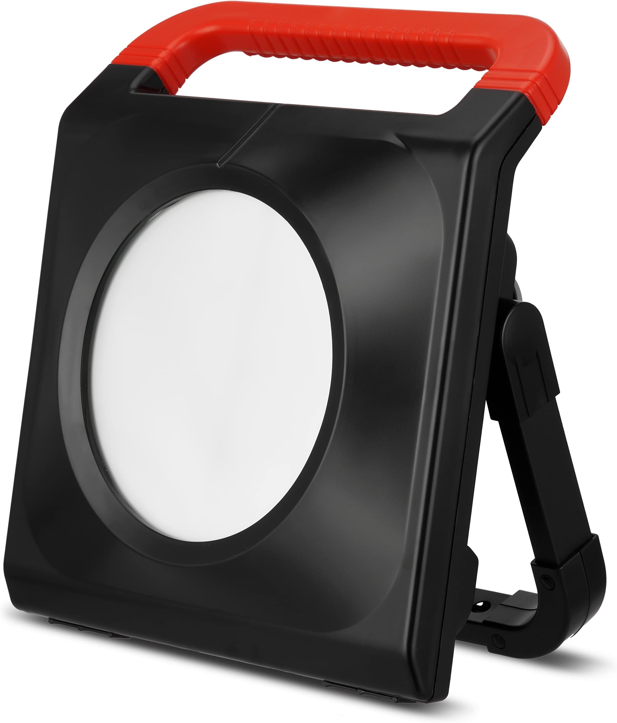 BTEC Worker LED 80 Watt Arbeitsleuchte LED Baustrahler mit Steckdose ...