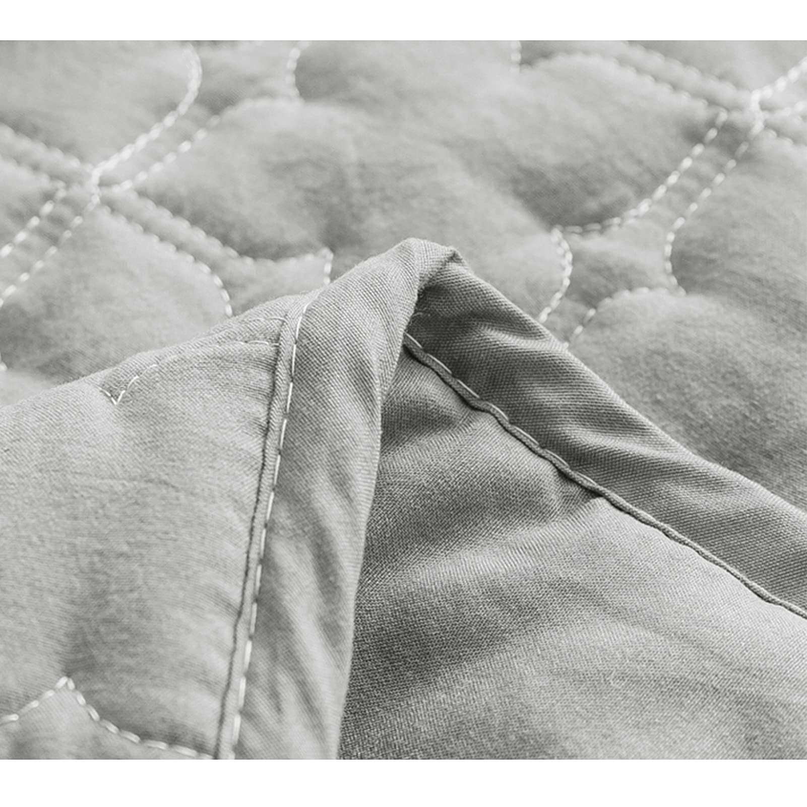 Spannbettlaken aus gewaschener Baumwolle – grauer Matratzenschoner für hochprofilierte Betten (Größe:60x120cm, Höhe 5-15cm) – weich, langlebig, atmungsaktiv, Bettwäsche unerlässlich