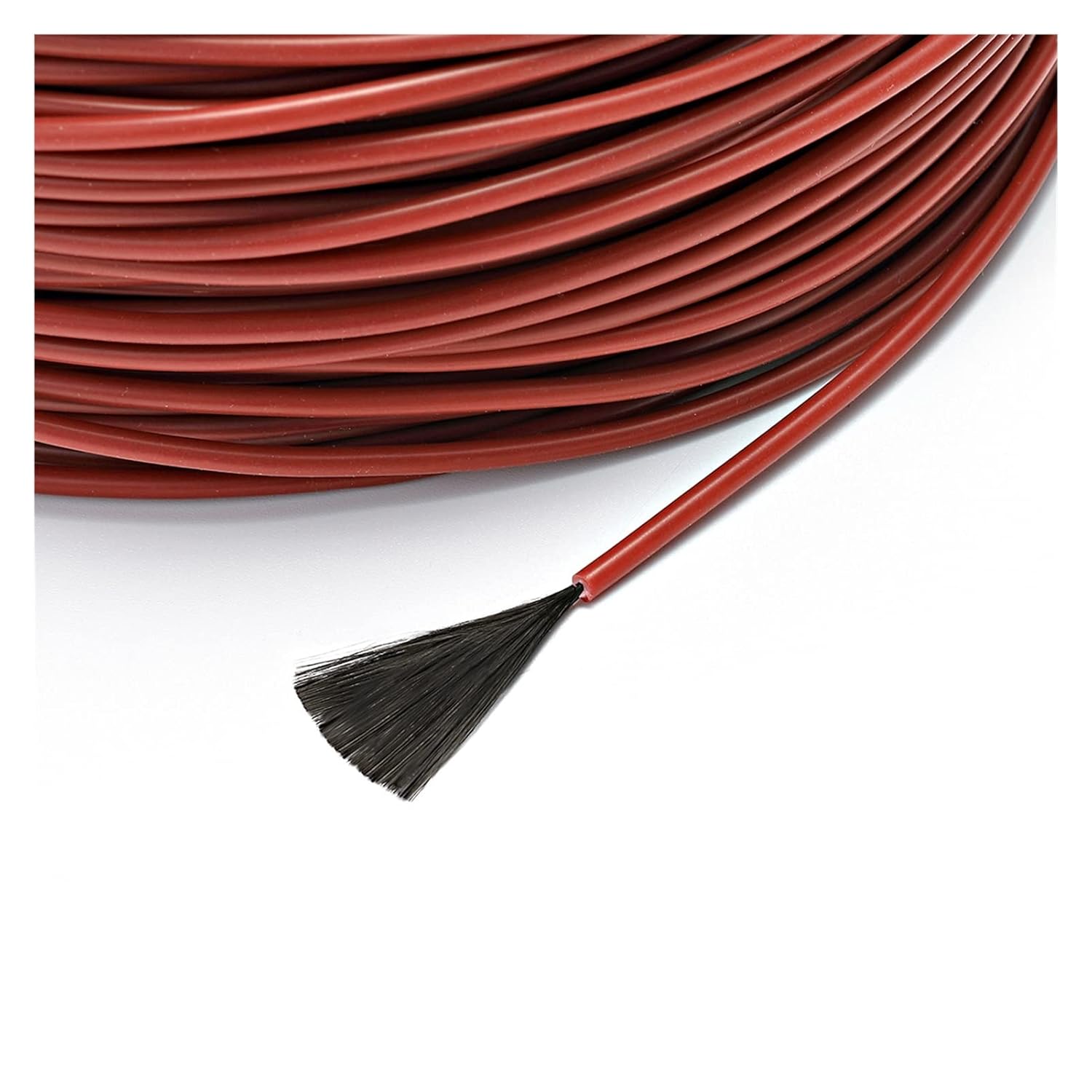 12K 33OHM / M炭素繊維暖房ケーブル10/15/20/30/50 / 100mの暖かい床暖房線 ワイヤーとケーブル(30m