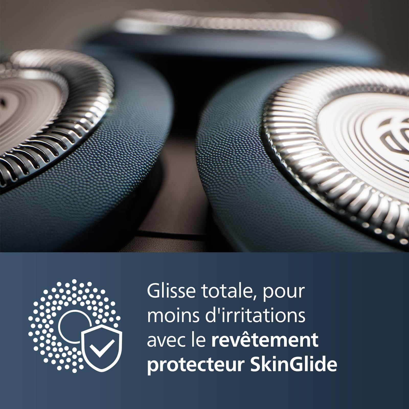 Philips 5000X Series - Rasoir électrique 100 pourcent étanche, technologie SkinProtect, tête flexible à 360°, 1 h de charge / 5 min - Charge rapide, capot de protection argenté, modèle X5004/00
