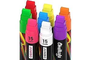 Washable Car Window Markers In a Jumbo Pack of 8