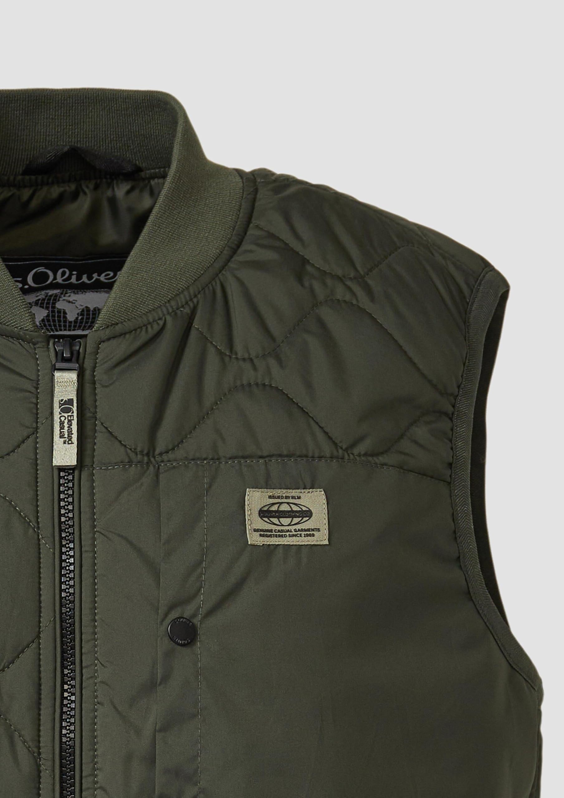 s.Oliver 2179949 Gilet trapuntato Uomo