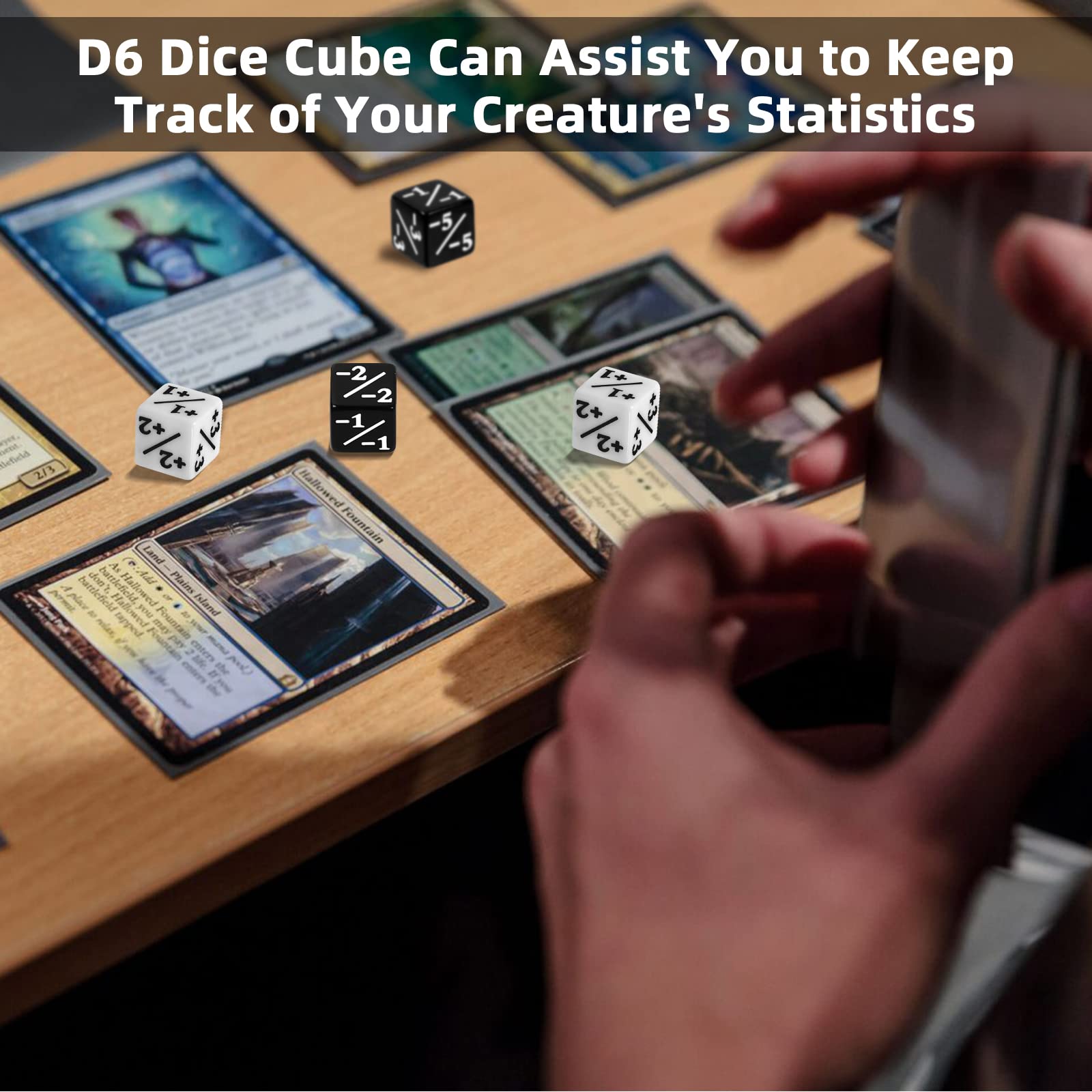 Lot De 48 Dés Compteurs D6 Pour MTG, Magic - 4 Couleurs, Sac De Rangement, Compatible Jeux De Cartes Et De Société - 9