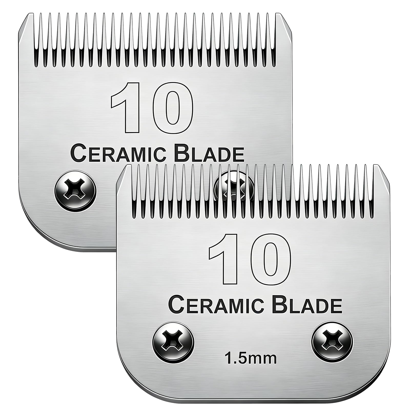 Lames de rechange pour toilettage de chien en acier durable pour tondeuse
