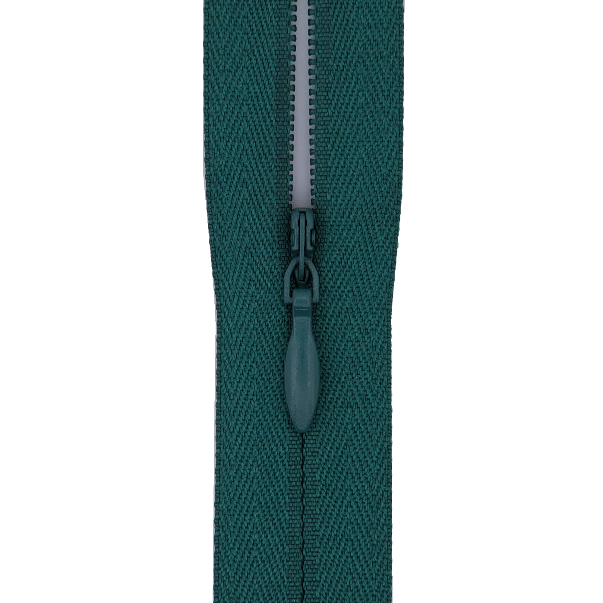 #3 Invisible Zips, 1 Pack, 8 Inch, Deep Peacock Teal