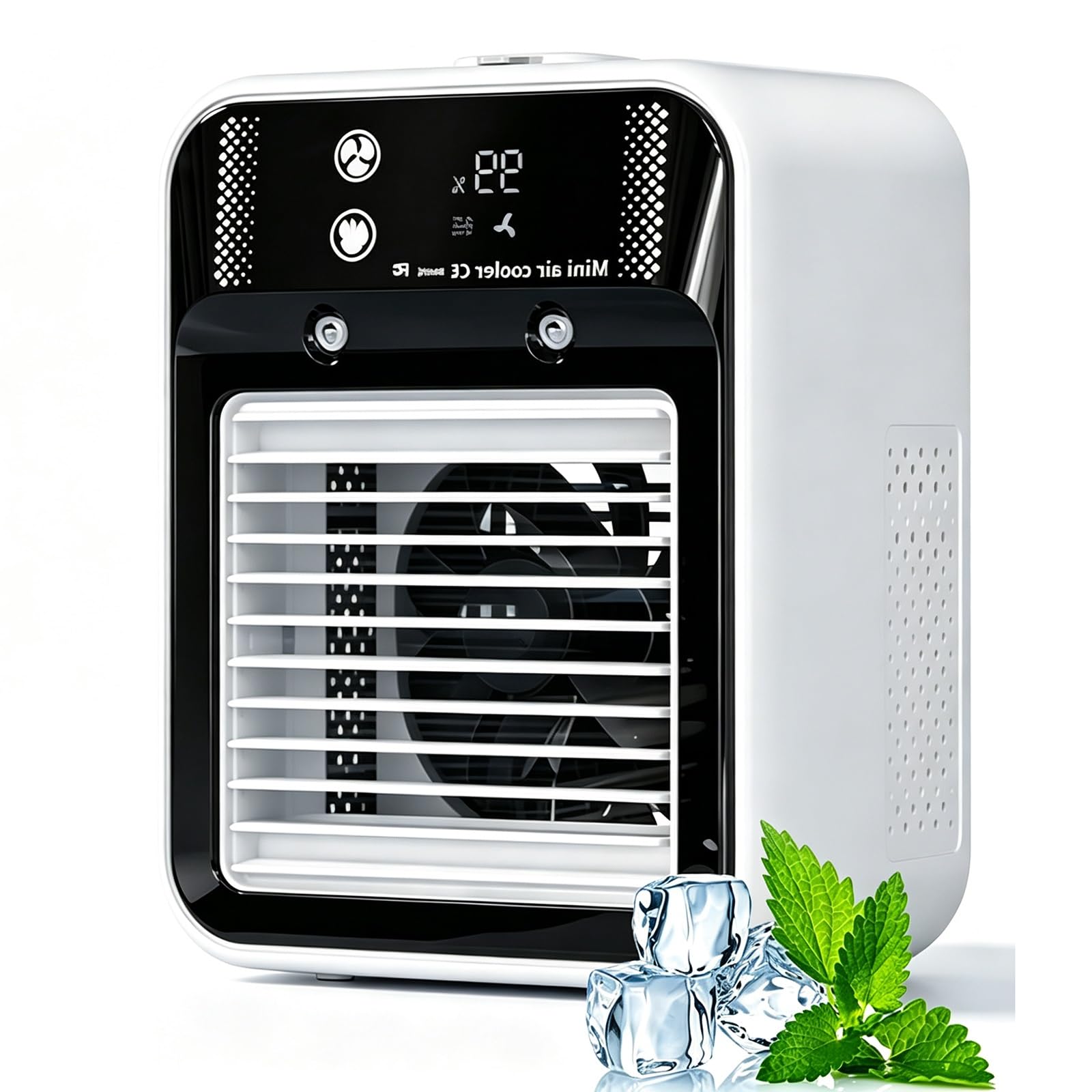 Portable Air Cooler, Mini Quiet Air Conditioner With Humidifier Mist