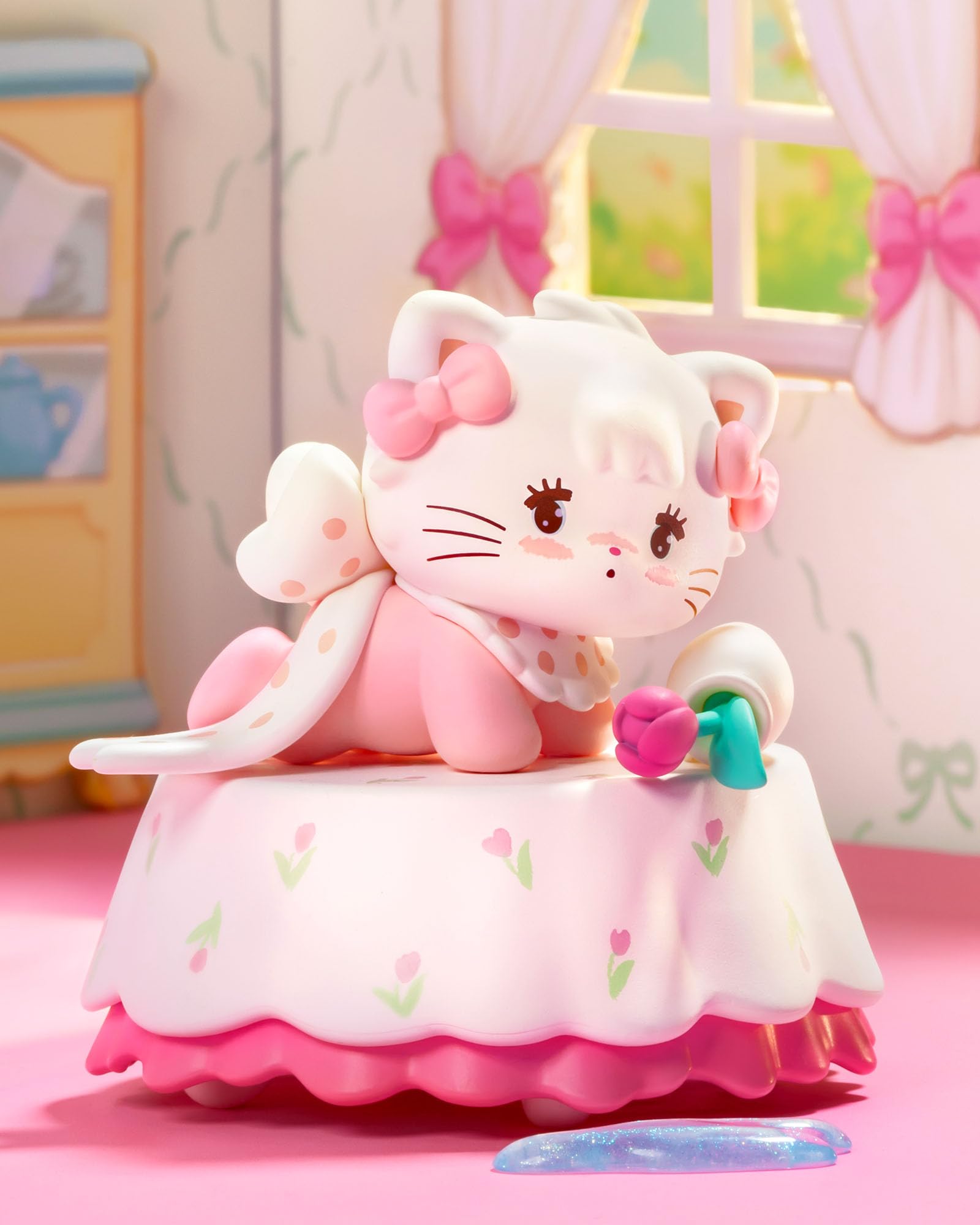 Rolife Blind Box Mikko Babies' Little World Serie, Blind Box Figuren im baubaren Räumen, Aesthetic Zimmer Deko, Überraschungsgeschenk Geburtstag Weihnachten für Teenager Mädchen & Frauen (Einzelbox)