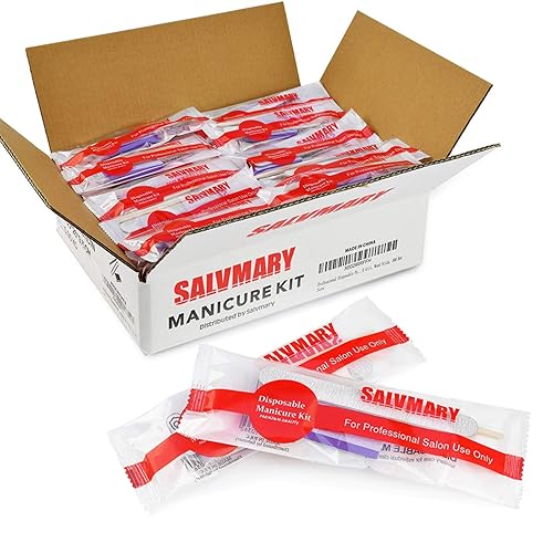 Miniatura 2 de Paquete de bloques amortiguadores de brillo de uñas y kit de manicura desechable profesional