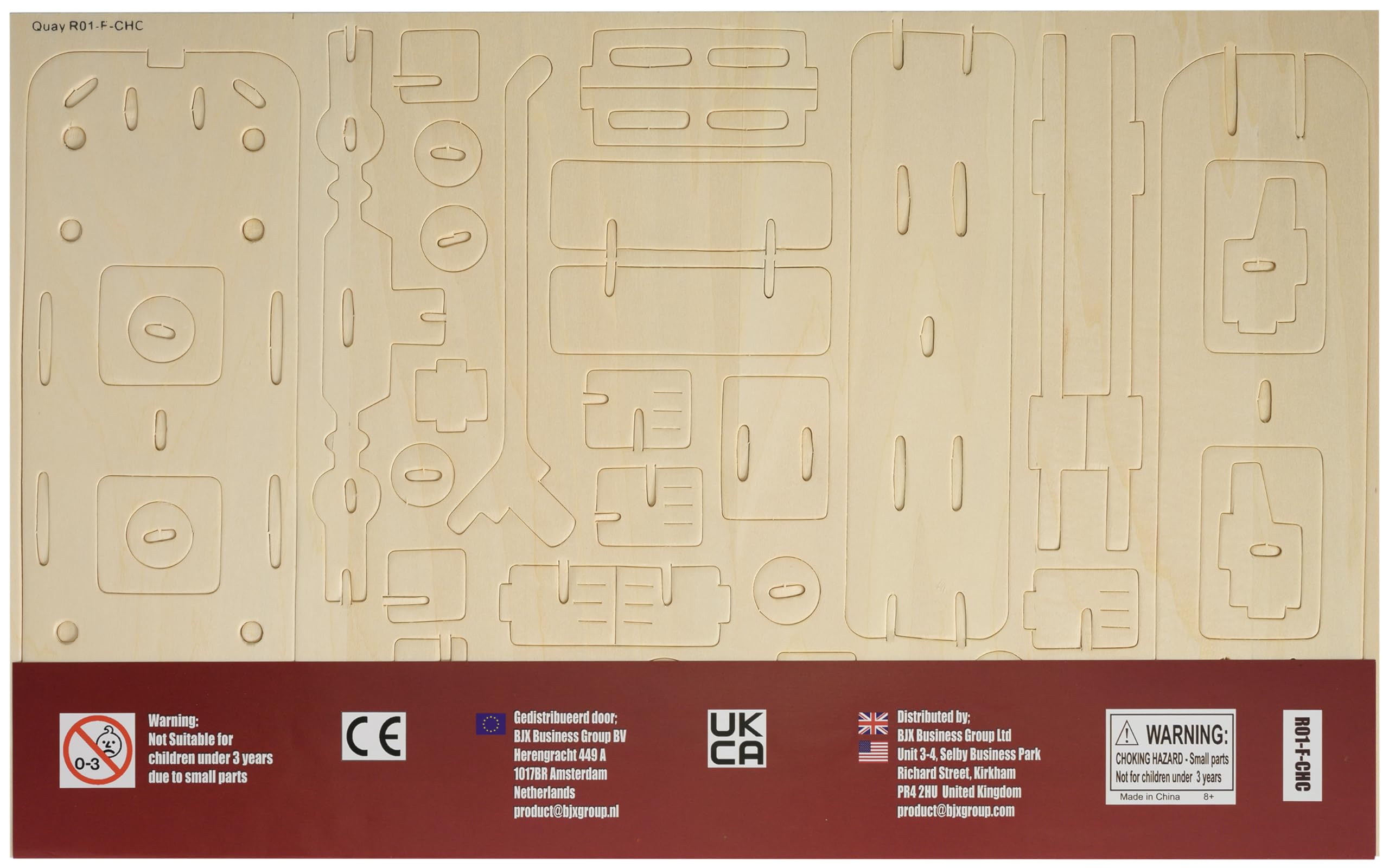 Straßenbahn QUAY Holzkonstruktion Kit