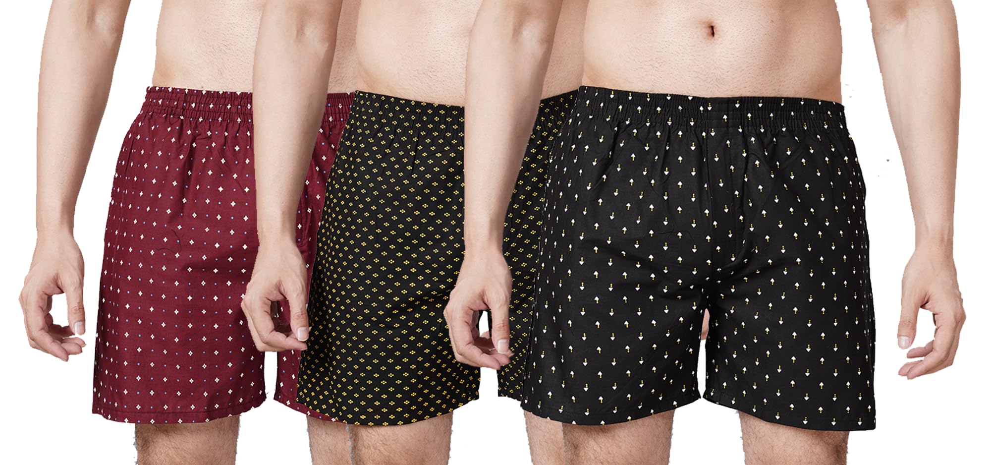 jkon Men's Cotton Modern Boxer Shorts-picture-39