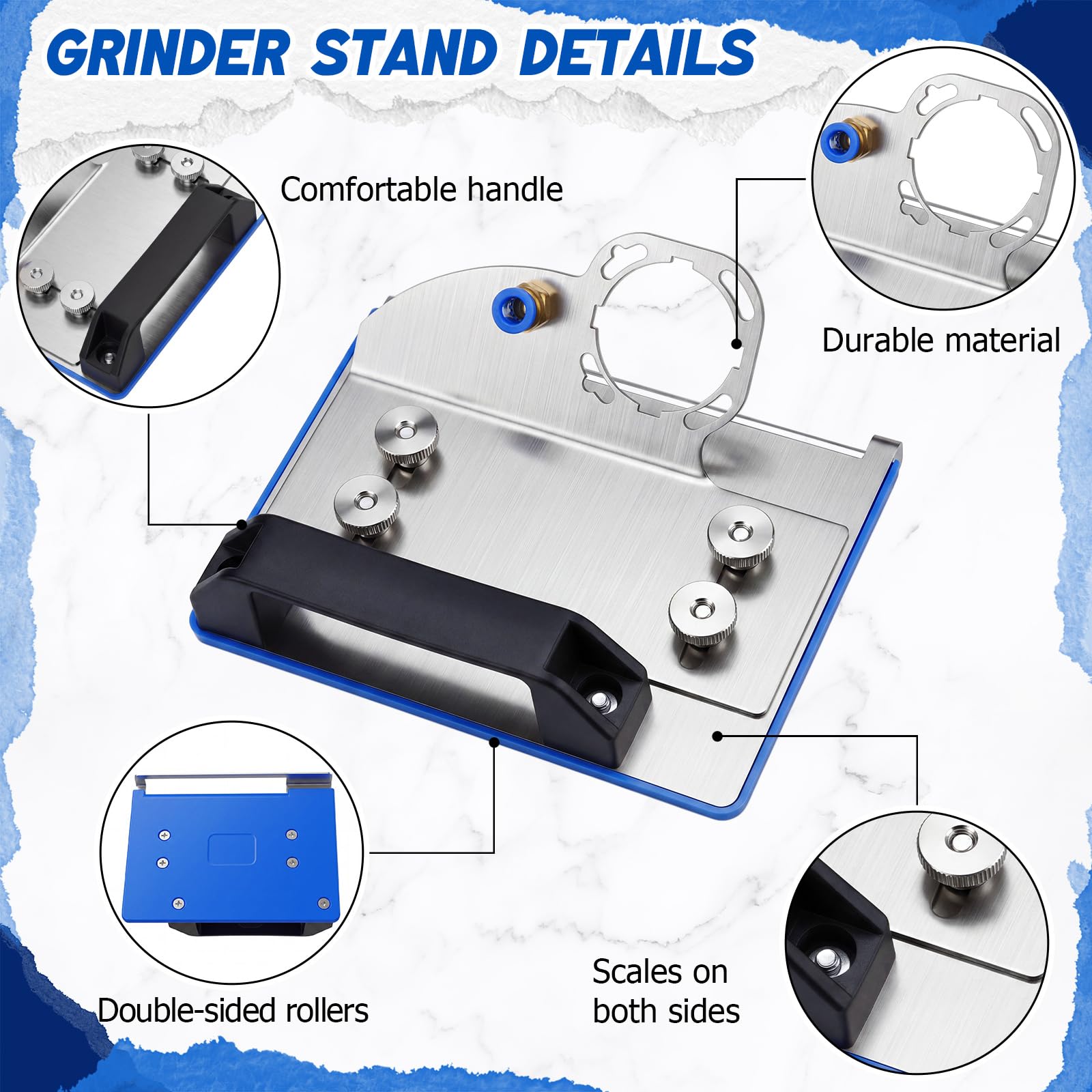 Tile Chamfer Tool - 45 Degree Angle Grinder -3