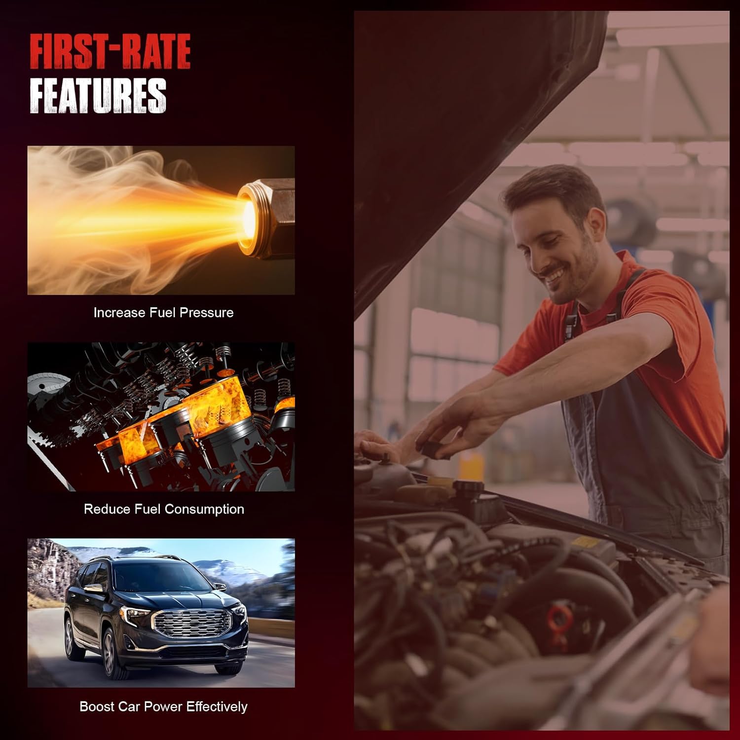 12641847 12608371 High Pressure Fuel Pump Compatible With Chevrolet Equinox,Malibu,Impala,Chevy Captiva Sport,Fit for GMC Terrain,Buick LaCrosse,Verano,Regal 2010-2017,ReplaceOE# 12633115 GDP103