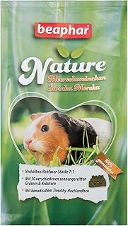 BEAPHAR - Care+ Meerschweinchen - Für Nager Und Kleinsäuger - Mit Vitamin C, Rohfasern, Grüner Tee-Extrakt, Echinacea, Spirulina - Gesundheitsfördernd, Unterstützt Verdauung - 750 g product image