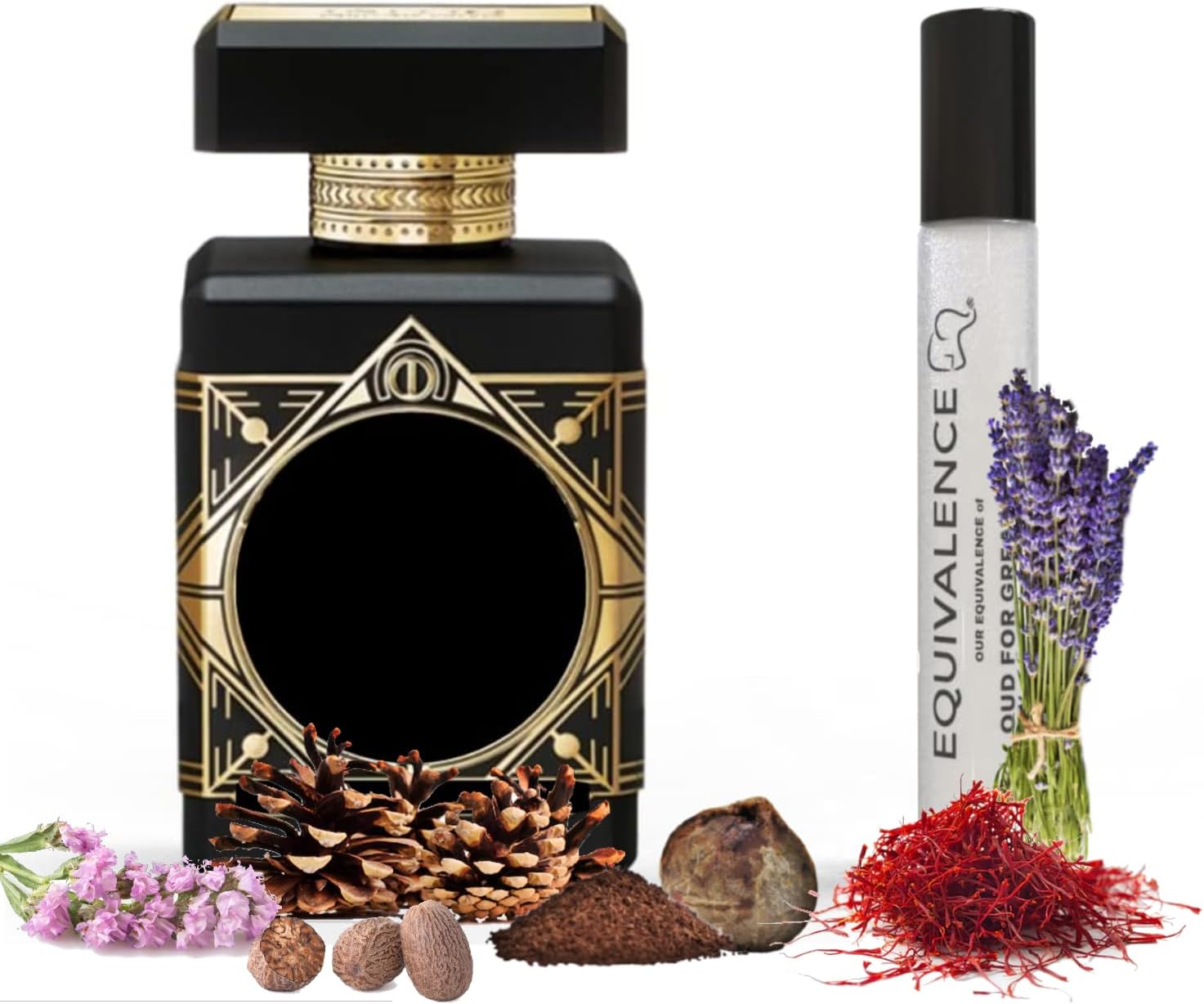 Oud For Greatness - Long Lasting Daily 12-14 Hours Perfume Oil Concentrated Spray for Men, Women, All Skin Types – 99% Same Fragrance-large bottle not included (BOTTLE 0.3 OUD FOR GREATNESS)