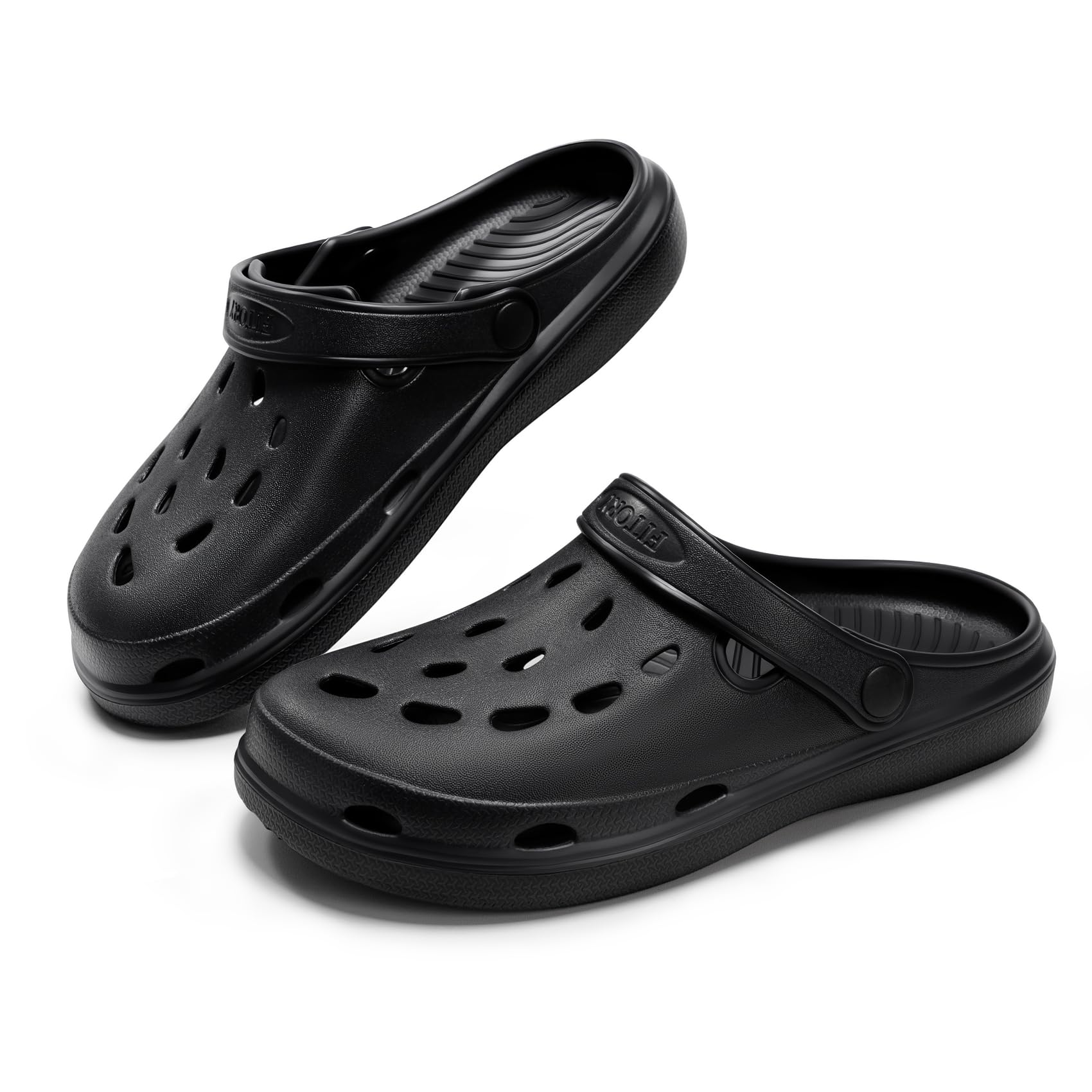 Unisex Adult Womens Mens Garden Clogs Lightweight EVA Slip on Shoes