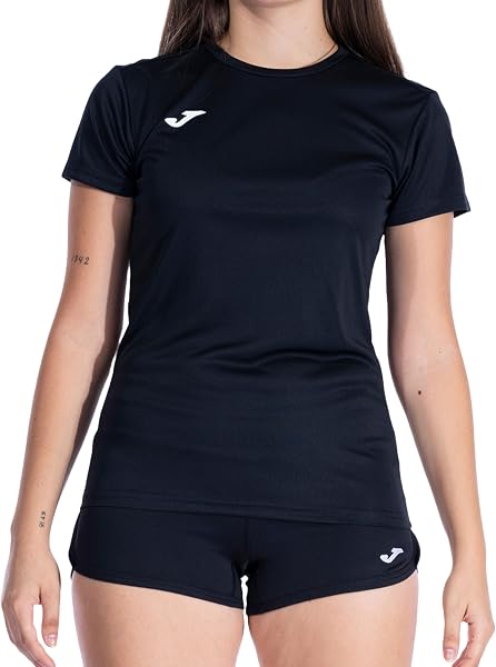 Joma 900248.020 T- T-Shirt Sportswear, Vert (Vert Fluo), XXS (Taille Fabricant : XXS) - 1
