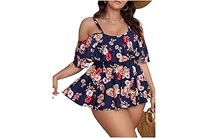Stylish Mommy and Me Plus Size Swimsuits for Summer Splash