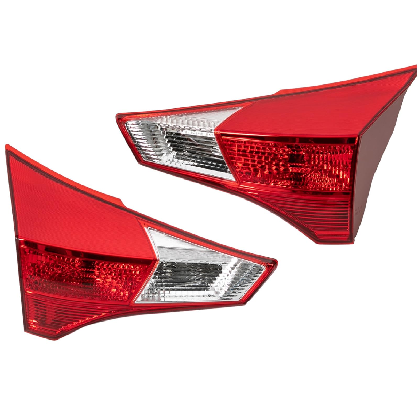 EnSyuSuMa Pair Tail Lights for 2013 2014 2015Toyota RAV4, Right Passenger and Left Driver Side Inner Taillight Halogen OEM 81593-42010, 81581-42050