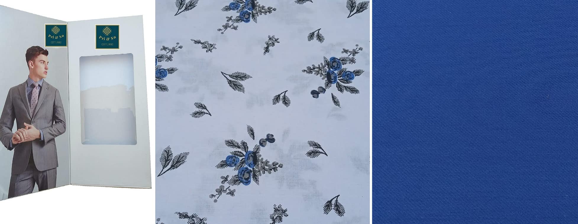 Pri & Su CottLinns Combo of Cotton Shirt 200014 & Trouser 90088-picture-3